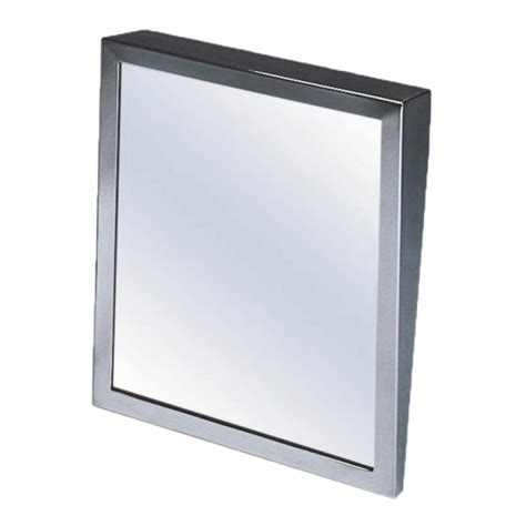 Fixed Tilt Framed Glass Mirrors