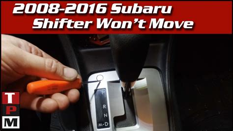 Subaru Shifter Stuck In Park Bypass And Repair Tips Brake Light Switch Youtube