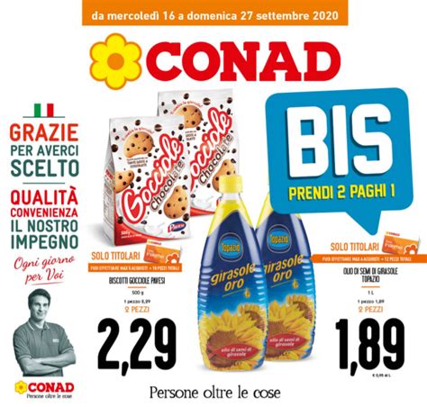 Nuovo Volantino Conad 16 27 Set COSENZA PRIME