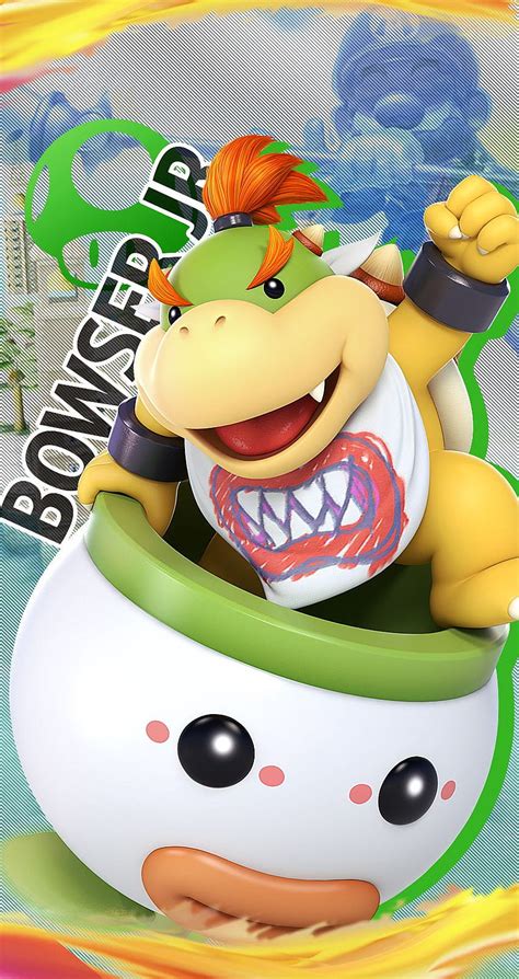 Hice Ultimate Mobile Para CADA Luchador Smashbros Bowser Jr Fondo De