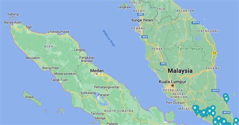 Malaysia Map States And Capitals - Brenda Tatiania