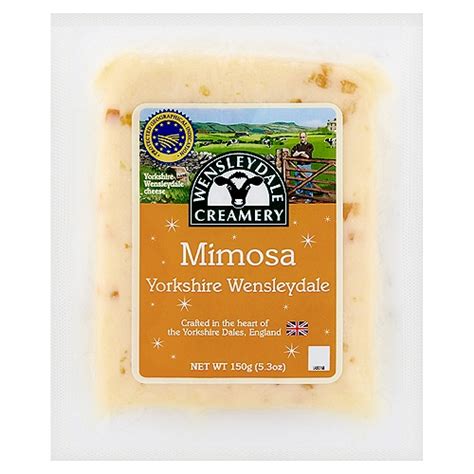 WENSLEYDALE CREAMERY Yorkshire Wensleydale Mimosa, Cheese