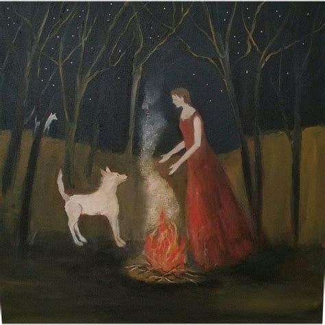 Whimsical Moonlight Painting By Jeanie Tomanek