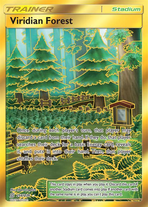 Viridian Forest - Unified Minds - Secret Rare Holo - Pokemon TCG ...