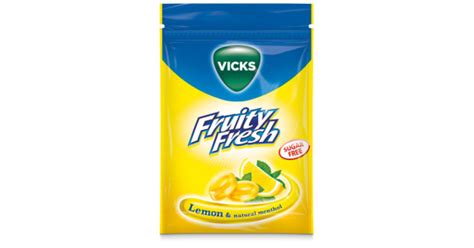 Köp Vicks Fruity Fresh Lemonmenth Sf 72g På