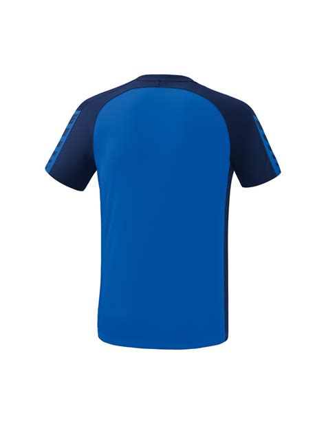 Erima Six Wings T Shirt Farbe Blau Teamsportbedarf De