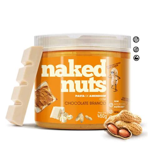 Pasta De Amendoim Chocolate Branco 450g Naked Nuts Escolhas Do Bem