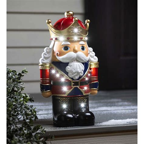 The Holiday Aisle® Gianmaria Indooroutdoor Lighted Nutcracker Shorty