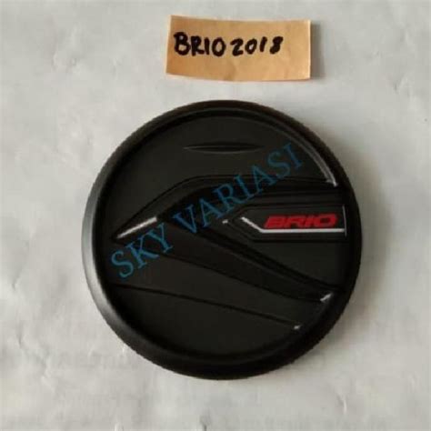 Jual Tutup Tangki Bensin Tank Cover Honda All New Brio 2018 Hitam Black