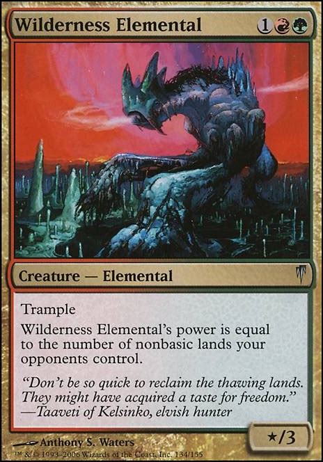 Elemental Tribal Commander Edh Mtg Deck