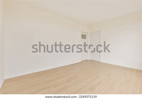 Empty Room Wood Floors White Walls Stock Photo 2249371119 | Shutterstock