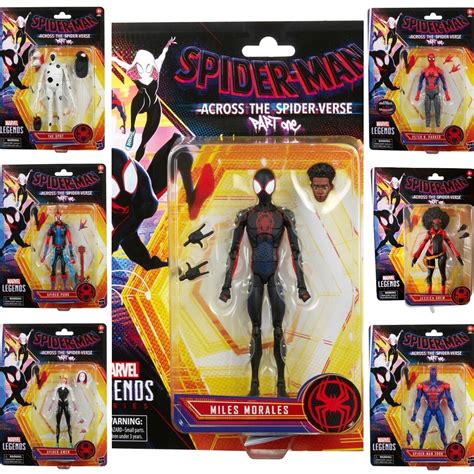 Marvel Legends 6 Spider Man Across The Spider Verse Wave Set Of 7