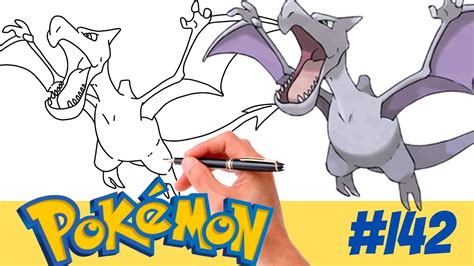 C Mo Dibujar Aerodactyl Pokemon F Cil Generaci N Youtube