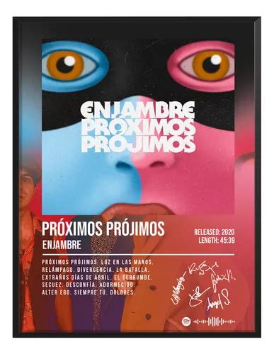 Cuadro Enjambre Proximo Projimo Musica Firma C Marco 60x50 Meses Sin