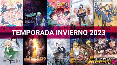 Gu A De Estrenos De Anime Para La Temporada Invierno De