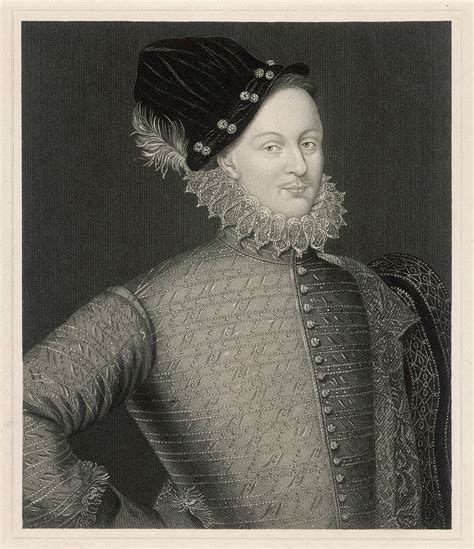 Edward De Vere 17th Earl Of Oxford Drawing By Mary Evans Picture