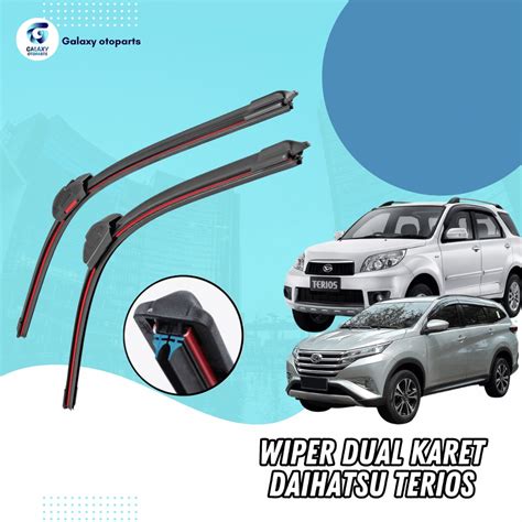 Jual 1 SET Wiper Dual Blade Daihatsu Terios All New Terios Wiper