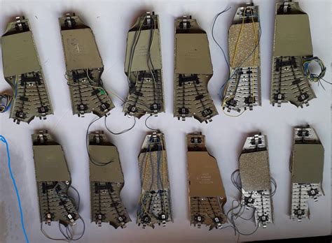 Märklin H0 - 5117/5202 - Model train tracks (12) - 12 switches, Track M ...