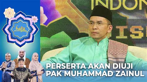 HAFALAN PESERTA DIUJI Oleh Pak TGB Dr Muhammad Zainul Majdi HAFIZ