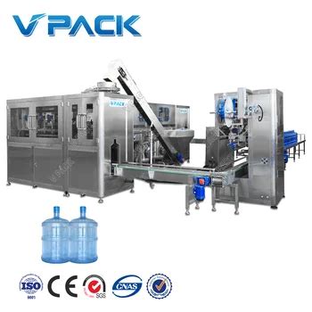 Fully Automatic Liter Bottled Water Filling Production Line Advanced