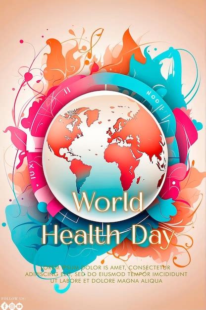 Premium Psd World Health Day Celebration