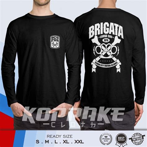 Jual Kaos Ultras Brigata Curva Sud Bcs Pss Sleman Lengan Panjang