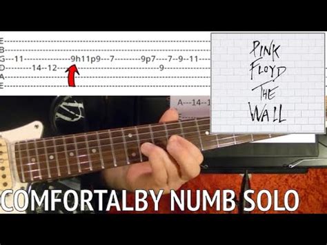 Comfortably Numb Solo By Pink Floyd Guitar Lesson With Tabs Youtube