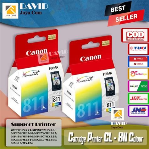 Jual Tinta Catridge Canon Cl Colour For Printer Ip Mp