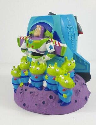 Official Disney Pixar Buzz Lightyear Money Box Plastic Toy Story Aliens