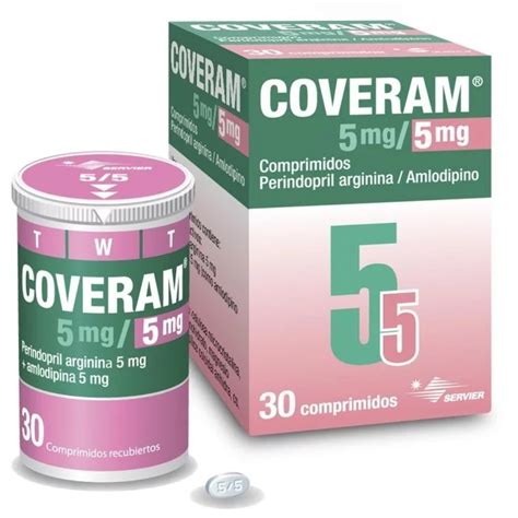 COVERAM 5MG 5MG 30 COMPRIMIDO Distribuidor De SERVIER