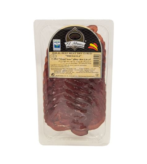 Viande Sèche Du Veau Bresaola Halal Premium El Abanico Produits