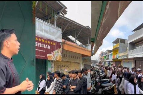 Di Balik Video Viral Warung Seblak Di Ciamis Diserbu Pelamar Kerja