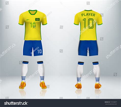 Brazil soccer uniform Images, Stock Photos & Vectors | Shutterstock