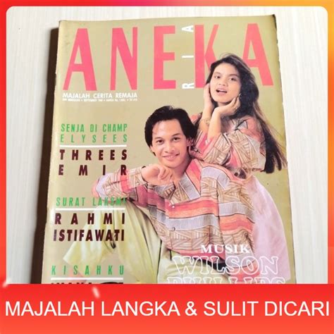 Jual Majalah ANEKA RIA YESS No 10 Sep 1990 GITO ELSA SIGAR POSTER