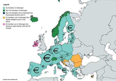 European Union, Schengen Area and Eurozone : r/europe