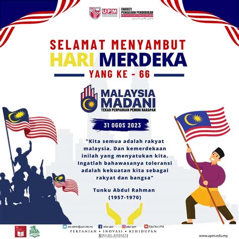 contoh poster hari merdeka sempena sambutan kemerdekaan