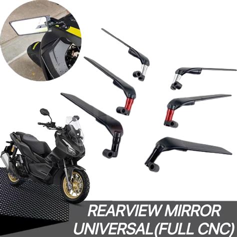 Universal Side Mirror For Motorcycle 180 360 Adjustable High Quality