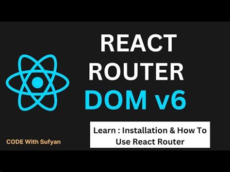 React Router V Tutorial In Hindi React Router Dom In Hindi In