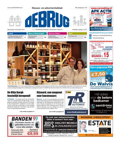 Weekblad De Brug Week Editie Hendrik Ido Ambacht By