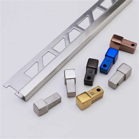 Niuyuan Factory Metal Tile Accessories Stainless Steel Tile Edging Trim