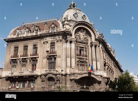 Bucharest, Romania. October 29th 2023. Charming Belle Epoque ...