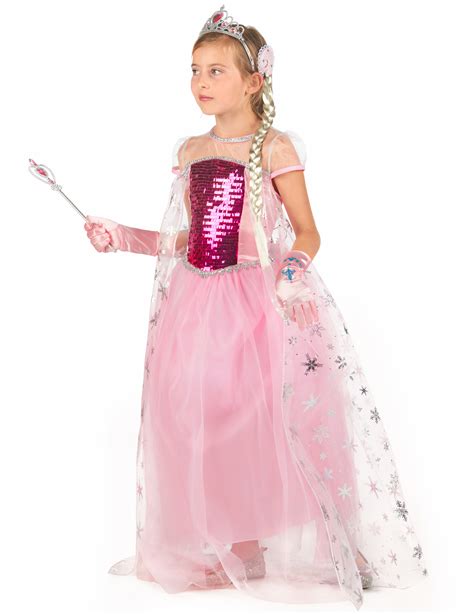 Costume E Accessori Principessa Rosa Bambina Vegaooparty