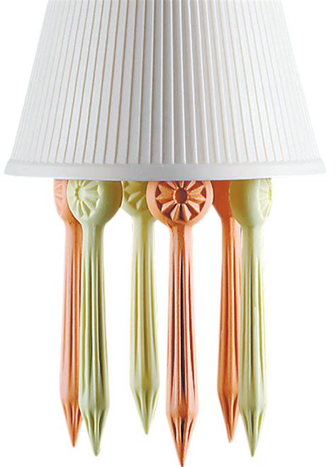 Lladro Belle De Nuit Ceiling Lamp With Lithophane And Tears Multicolor