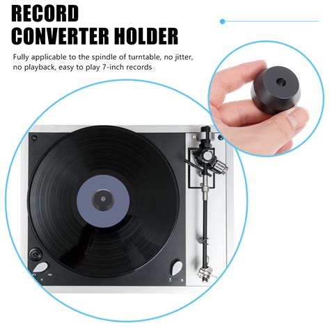 Record Adapter Turntable 45 Rpm Adapter High Performance Adapter Dome