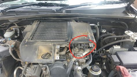 What Sensor Is That Under The D D Panel On The Intake