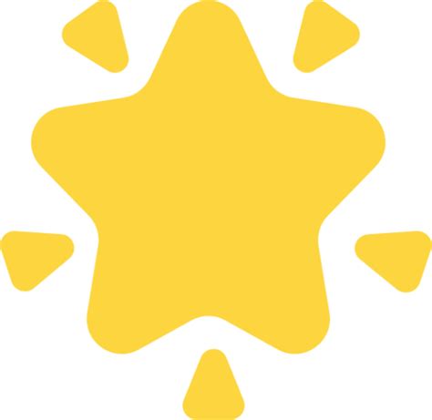 "glowing star" Emoji - Download for free – Iconduck