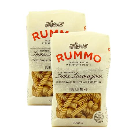 Livraison à domicile Promotion Rummo Pâtes Fusilli N48 Lot de 2x500g