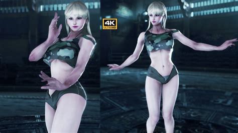 Tekken 7 Lili Military Service Mod 4k Youtube