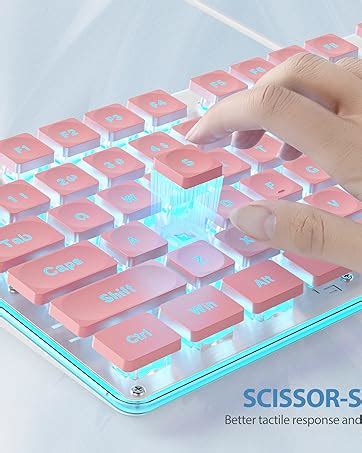 Amazon Surmen Wireless Keyboard Gaming Keyboard Percent Hot Swappable RGB Mini