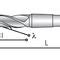 Solid Milling Cutter CM3x Series Carmon Roughing HSS HSCO 3 Flute